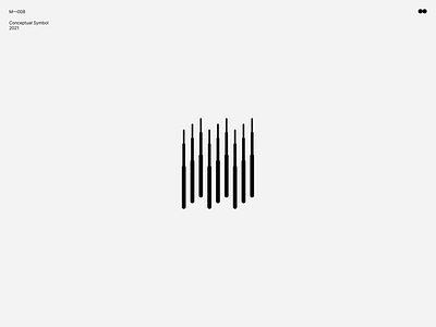 Conceptual Symbol #008 branding design designer graphic design illustration logo logo design minimalist minimalistic ui ux ux design uxdesign vector wave