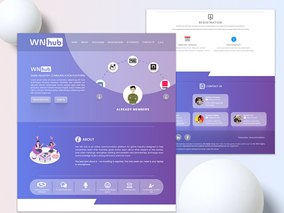 wncof Redesign Website design redesign ui website