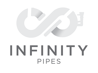 Infinity Pipes Logo Refresh brand branding for hire graphic design logo logo design