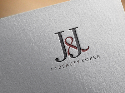 J&J logo design illustration logo