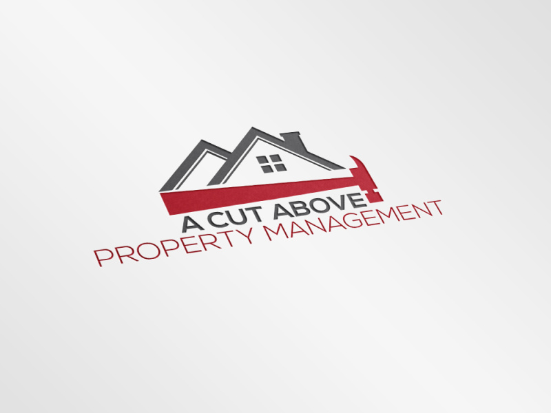 A Cut Above Property Management by Graphique on Dribbble