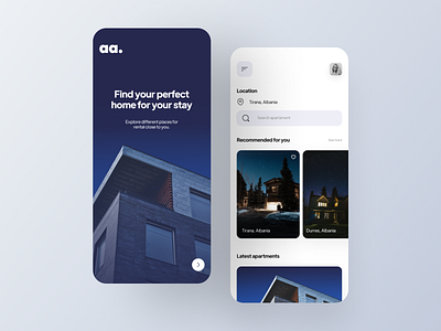 Home Rental UI Design