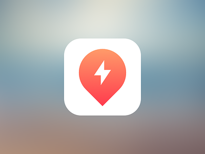 Finding Energy App app bolt charge energy ios lightningbolt orange