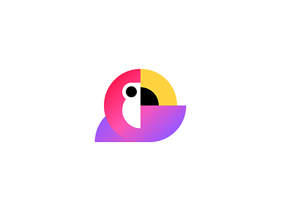 Bird Logo bird bird logo color icon logo minimal vector