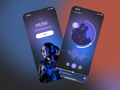 Music Streaming App mobiledesign music musicapp musicplayer musicstreaming musicstreamingapp ui uiuxdesign uxui