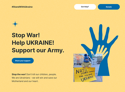 Stand With Ukraine nowarukraine stopwar stopwarinukraine uiuxdesign ukraine