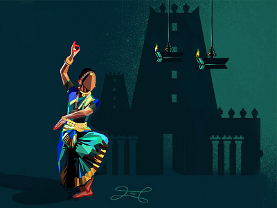 Classical Dance Form adobe illustrator adobe photoshop icon illustration procreate procreate app ui vector website