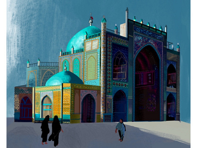 Blue Mosque ( Mazar-i-Sharif )