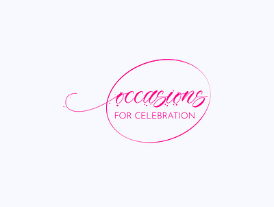 Occasions For Celebration Fashion amazing beard beautiful beauty beauty logo dot fashion fashion design fashion illustration illustration logo party quotes redesign restaurant salon sign signature typography wordmark