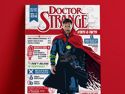 Doctor Strange Infographic