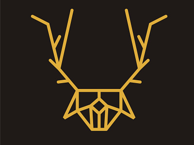 deer lineart logo deer deer head deer illustration deer logo deers line art logo lineart lines