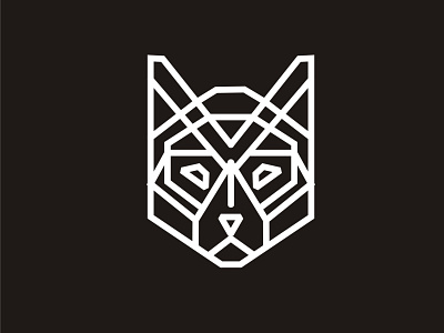 wolf lineart logo