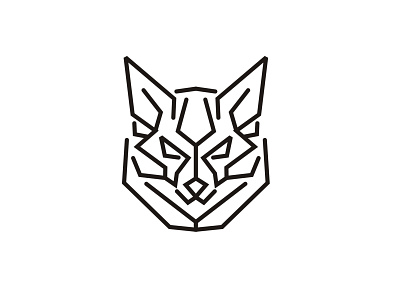 line wolf logo