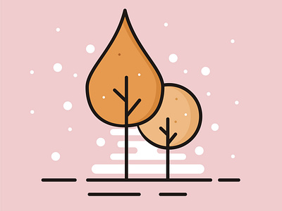 CUTE ILLUSTRATION TREE