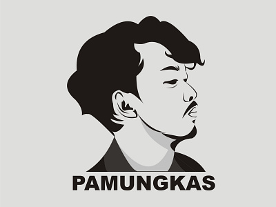 pamungkas line art vector