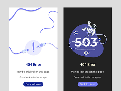 404 Page app branding design graphic design illustration logo ui ux vector