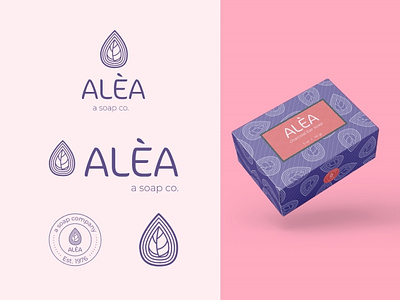 ALEA Logo Design brand branding design graphic design icon identity logo logo design packaging pattern