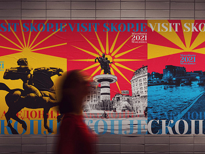 Visit Skopje 2021 Poster Design