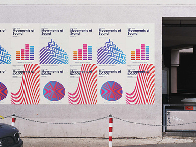 Poster Design Movements of Sound bauhaus graphic design minimal minimalist minimalist design poster poster design