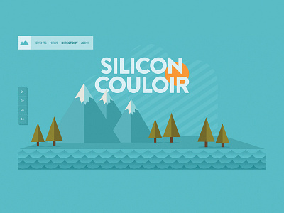 Silicon Couloir Landing Site silicon couloir timber tmbr webdesign website