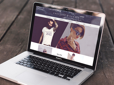 CS Site Progress aharmon apparel classy fashion hipster minimal nautical sea tmbr webdesign whitespace