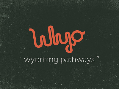 Wyoming Pathways aharmon aharmon design group branding logo pathways wyoming wyoming pathways