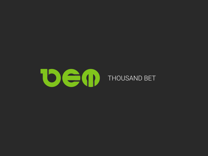 Thousand Bet Logo Animation 1000 after effects animation bet design logo