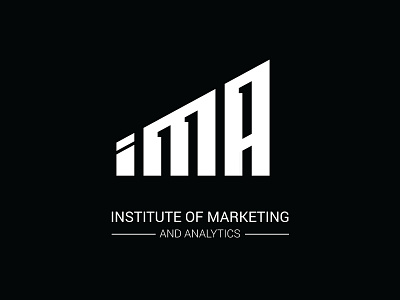 Institute Of Marketing And Analytics design letter logo letter logo design logo logo design marketing logo
