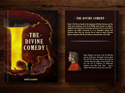 The Divine Comedy - Book Cover art artwork book bookcover bookcoverdesign bookcovers books design designs fantasy photomanipulation