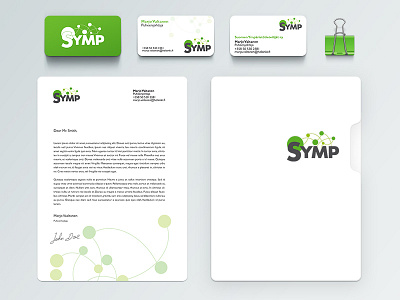 Branding of Symp branding identity