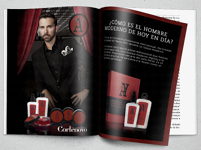 Mr. A Cortenovo for I.C.O.N products beauty care haircare hairdresser