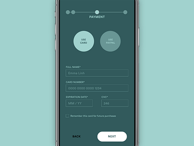 Daily UI 002 — Credit Card Checkout app design checkout graphic design marketing mobile mobile app ui ui design user experience user interface design ux ux design