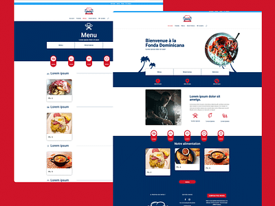 Restaurant - La Fonda Dominicana delivery design divi e commerce graphic design restaurant web web design woocomerce wordpress