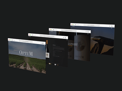 Landing page - Optum Wines