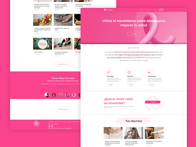 Solidarity project - Lazos Rosas breast cancer cancer divi solidarity ui uiux ux web web design woman wordpress