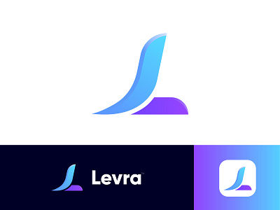 L modern letter logo mark | Abstract L logo | 2020