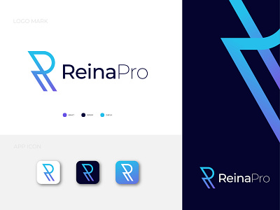RP modern Initial Logo Design - RP modern logo - Logo Design for