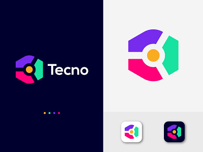 Tecno Logo Design app logo design branding business logo company logo corporate creative logo logo design logo trends 2020 modern logo tech logo technology