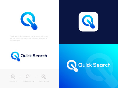 Q modern Initial Logo Design - Q modern logo - Logo Design for Q