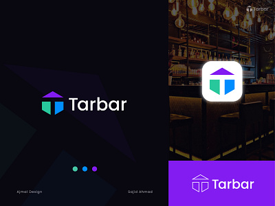 Tarbar logo branding - T logo