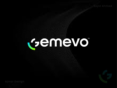 Gemevo Logo Branding - G Modern Logo - G Letter Logo