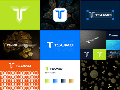 Tsumo Logo Branding 2022 branding business logo company logo corporate creative logo design illustration logo modern logo t letter logo t logo t logomark t modern logo