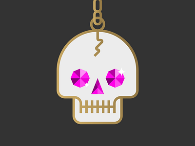 Amulet amulet drawlloween gradient halloween skull