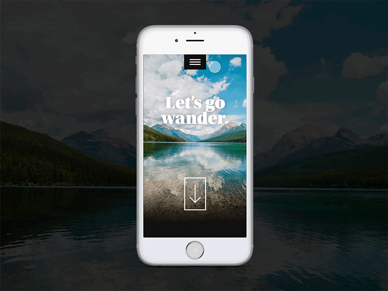 Wanderlust adobe xd iceland mobile morocco prototype tanzania travel