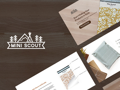 Mini Scout Funnel branding design graphic design illustration logo vector web design