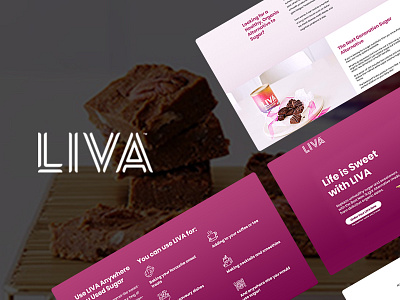 LIVA Funnel branding design graphic design illustration vector web design