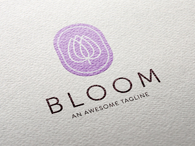 Bloom Logo Concept adobe illustrator branding branding and identity graphic design icon illustration typography vector