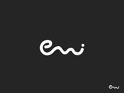 E M I ( Equated Monthly Installment ) black cool design emi identity logo mark minimal monogram symbol typo