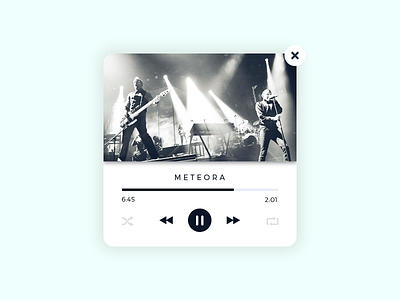 DailyUI #009 - Music player