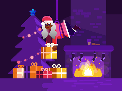 Xmas illustration art design digitalart figma figmadesign graphic design illustration illustrator vector visual design